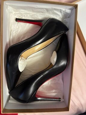 Christian Louboutin Pigalle 100cm Leather Heels